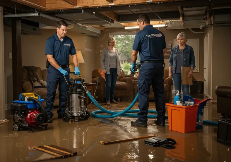 Basement Water Extraction and Removal Techniques process in Mound City, MO