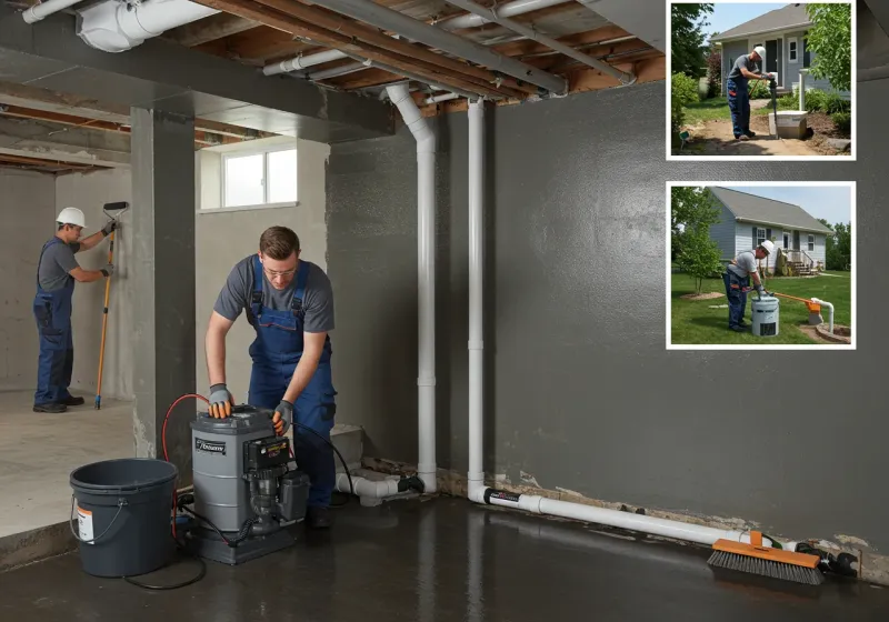Basement Waterproofing and Flood Prevention process in Mound City, MO